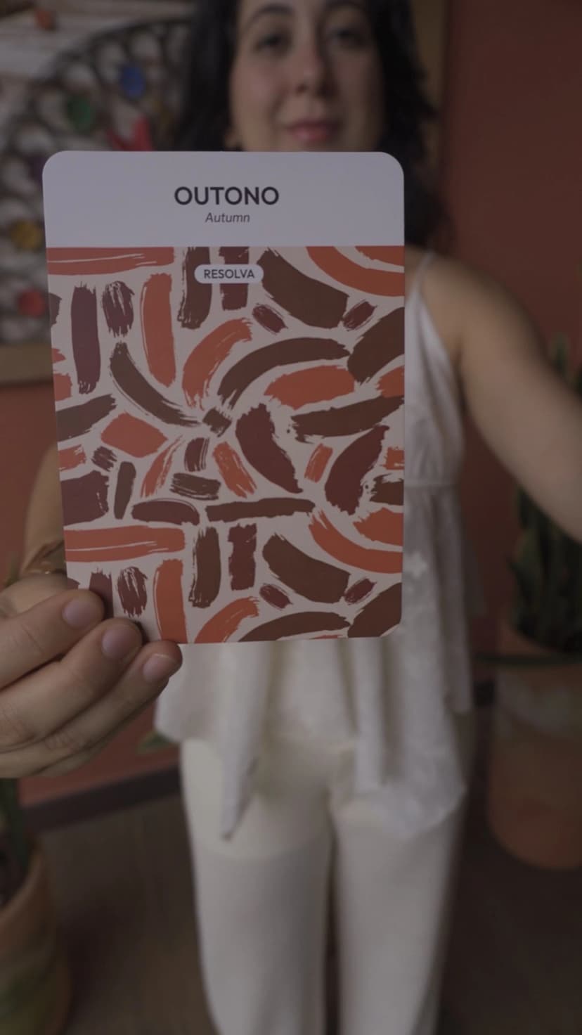 Cartela Outono - Coloração Pessoal