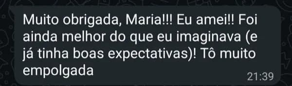 Depoimento de cliente 2